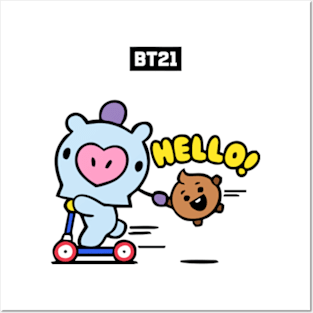 bt21 bts exclusive design 127 Posters and Art